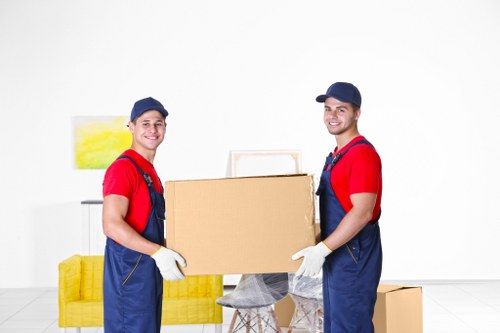 Office removal team planning a business relocation in Maidavale