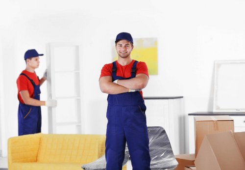 Safe handling and loading practices for a man and van service