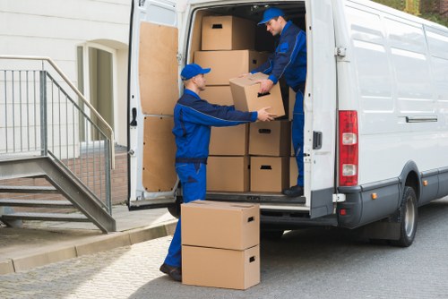 Removals van suited to Maida Vale residential streets and apartment moves