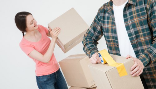 Professional removals team handling home relocation in Maidavale