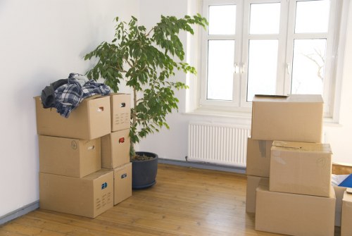 Packing supplies and equipment for removal truck hire in Maidavale