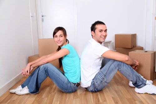 Local collection team handling bulky furniture in Maida Vale
