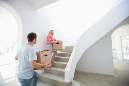 Safe loading process for a moving truck in Maidavale