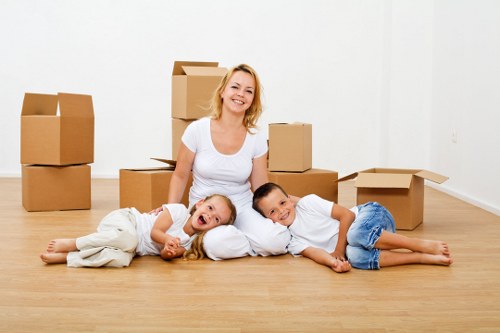Local moving service checklist and packing supplies for a Maida Vale move